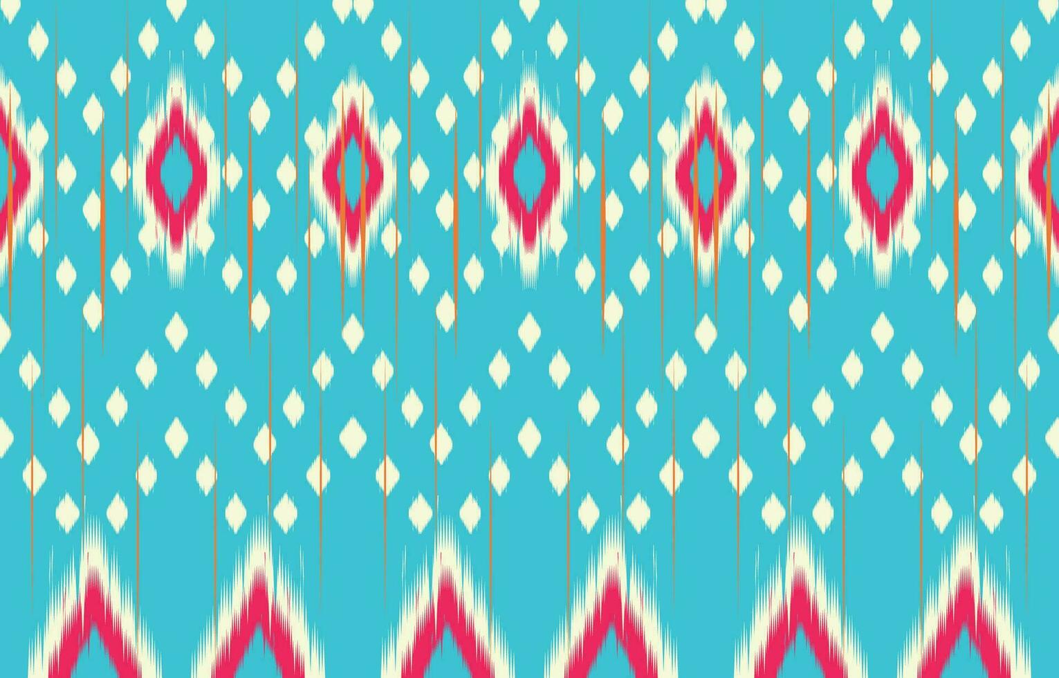 Ethnic abstract ikat art. Aztec ornament print. geometric ethnic pattern seamless  color oriental.  Design for background ,curtain, carpet, wallpaper, clothing, wrapping, Batik, vector illustration.