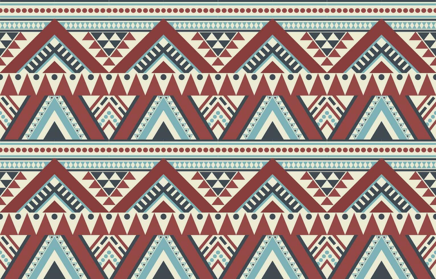 Ethnic abstract ikat art. Aztec ornament print. geometric ethnic pattern seamless  color oriental.  Design for background ,curtain, carpet, wallpaper, clothing, wrapping, Batik, vector illustration.