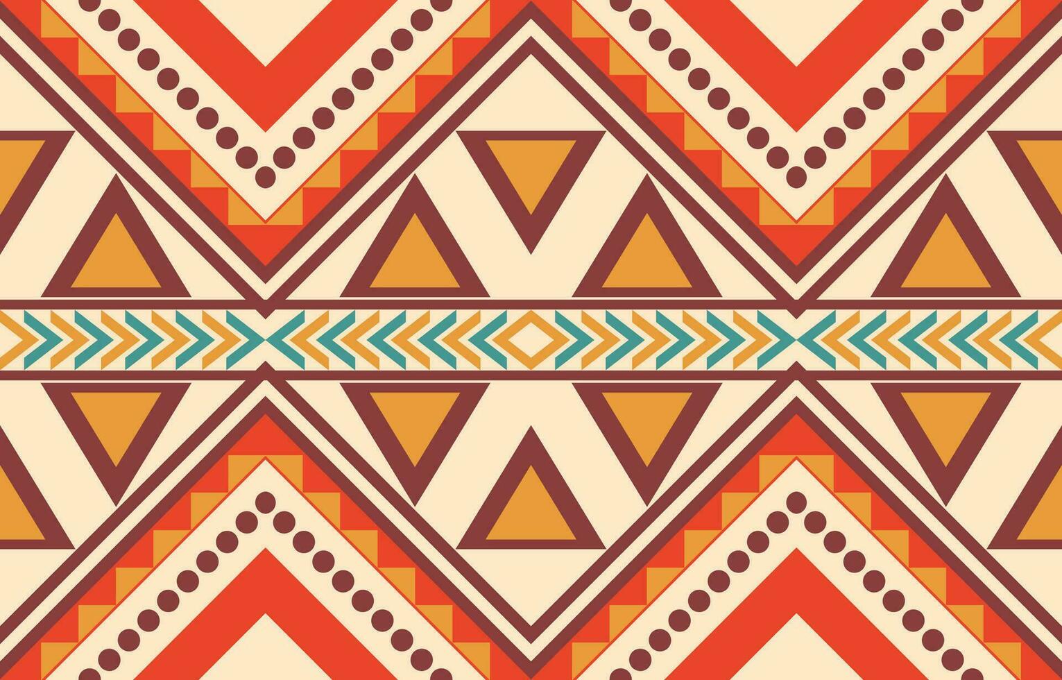 étnico resumen ikat Arte. azteca ornamento impresión. geométrico étnico modelo sin costura color oriental. diseño para antecedentes ,cortina, alfombra, fondo de pantalla, ropa, envase, batik, vector ilustración.