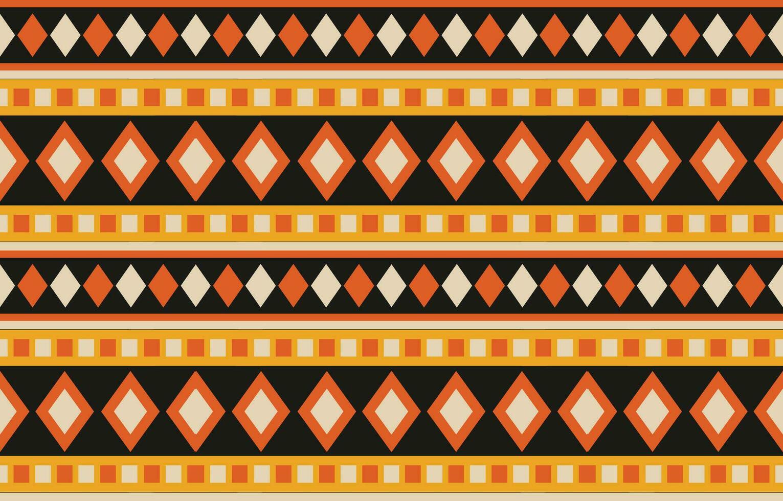 Ethnic abstract ikat art. Aztec ornament print. geometric ethnic pattern seamless  color oriental.  Design for background ,curtain, carpet, wallpaper, clothing, wrapping, Batik, vector illustration.