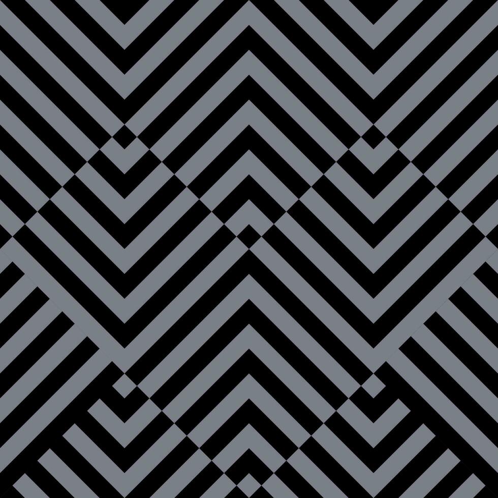 Abstract ethnic tartan herringbone psychedelic black and white ikat geometry in textiles, interiors, and fashion vector