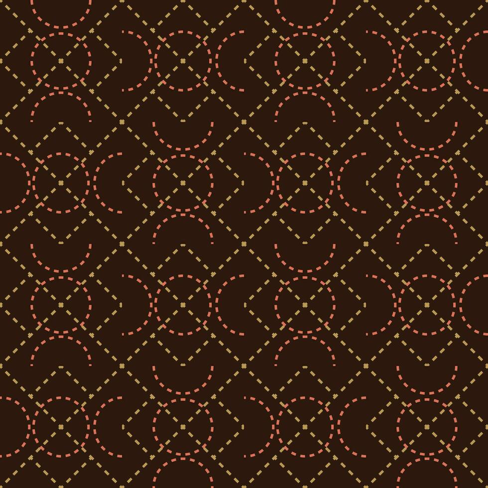 Contemporary Argyle Tartan Design Intricate Lines and Shapes in Ethnic Knitted Textiles for Fashion.Geometric diamond triangles square circle parallelogram cube stripe line for designs. vector