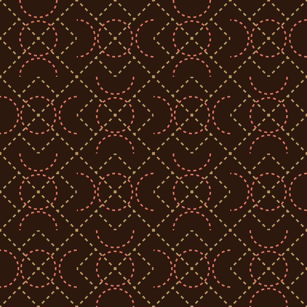 Contemporary Argyle Tartan Design Intricate Lines and Shapes in Ethnic Knitted Textiles for Fashion.Geometric diamond triangles square circle parallelogram cube stripe line for designs. vector