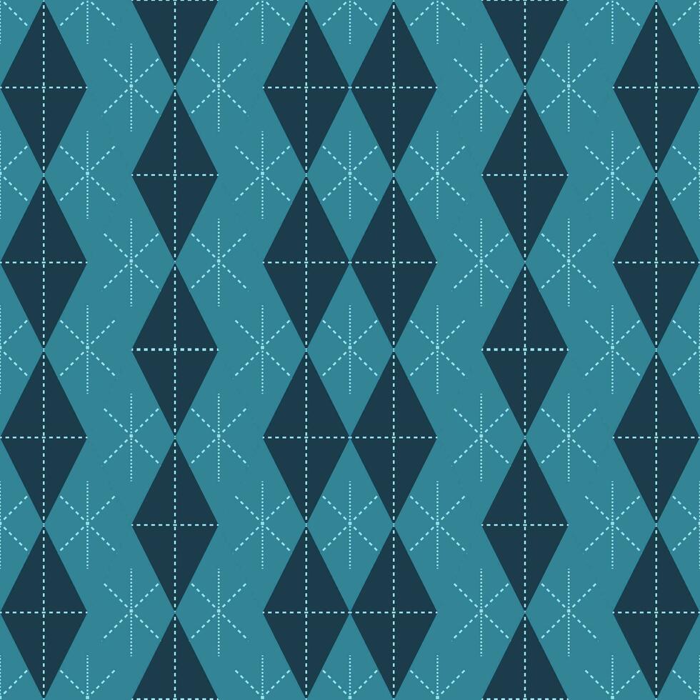 Ethnic abstract ikat seamless pattern in tribal.Fabric Indian and maxican style. Design for background, wallpaper, illustration, fabric, clothing, carpet, textile, batik, embroidery. vector
