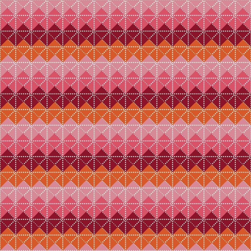 Cultural Textile Delight Ethnic Double Herringbone Zigzag Background with Vibrant Geometric Fibers for Interiors and Apparel vector