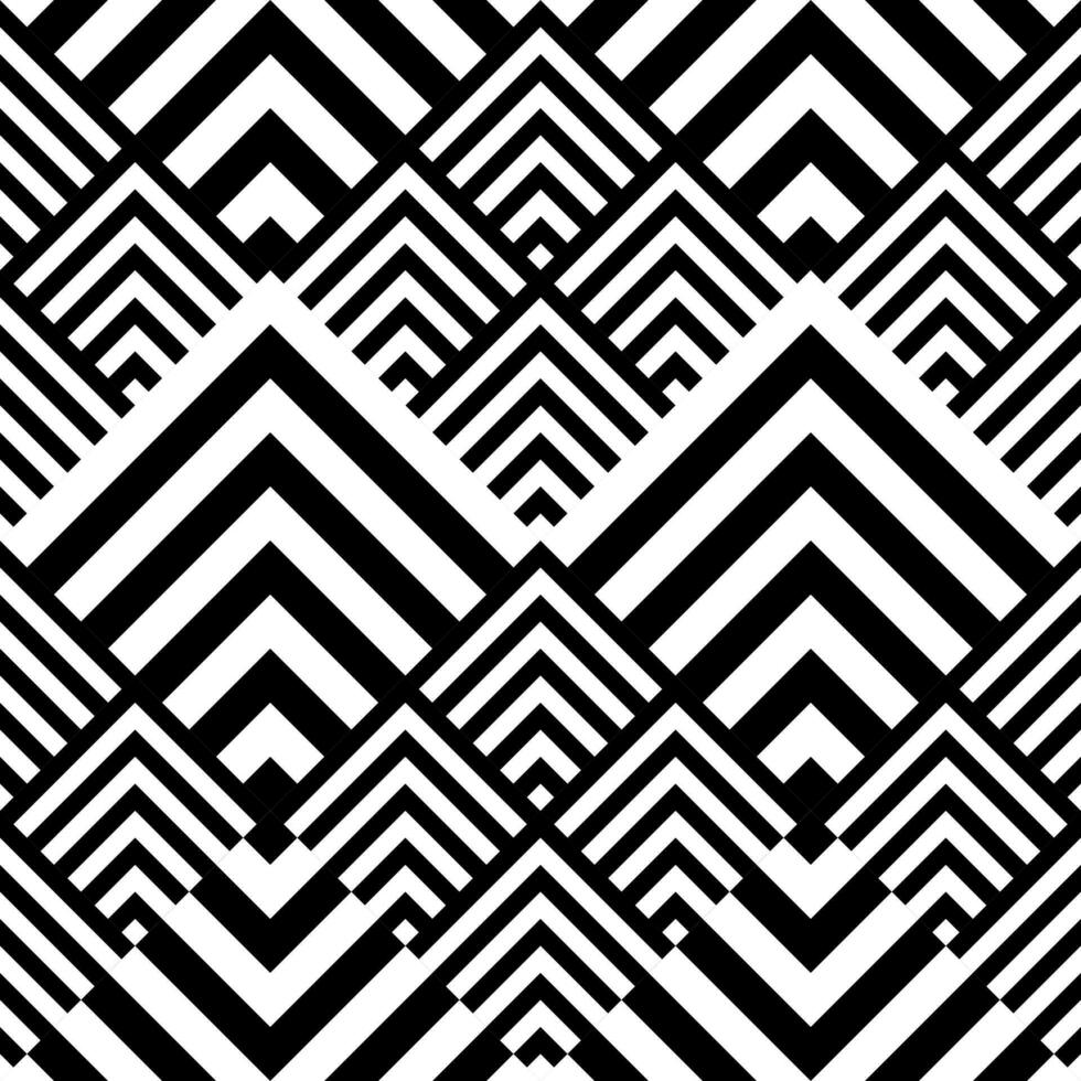 Discover a collection of trendy ethnic patterns featuring stylish and modern geometric designs. These black and white vector illustrations are perfect for backgrounds, prints, and digital projects.