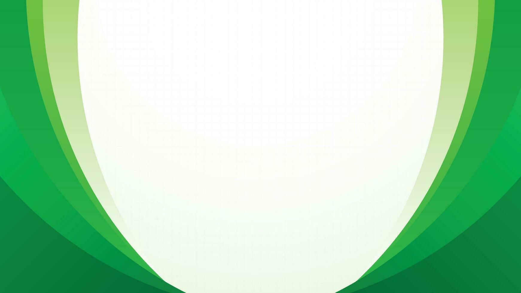 Green Wave Background Abstract vector
