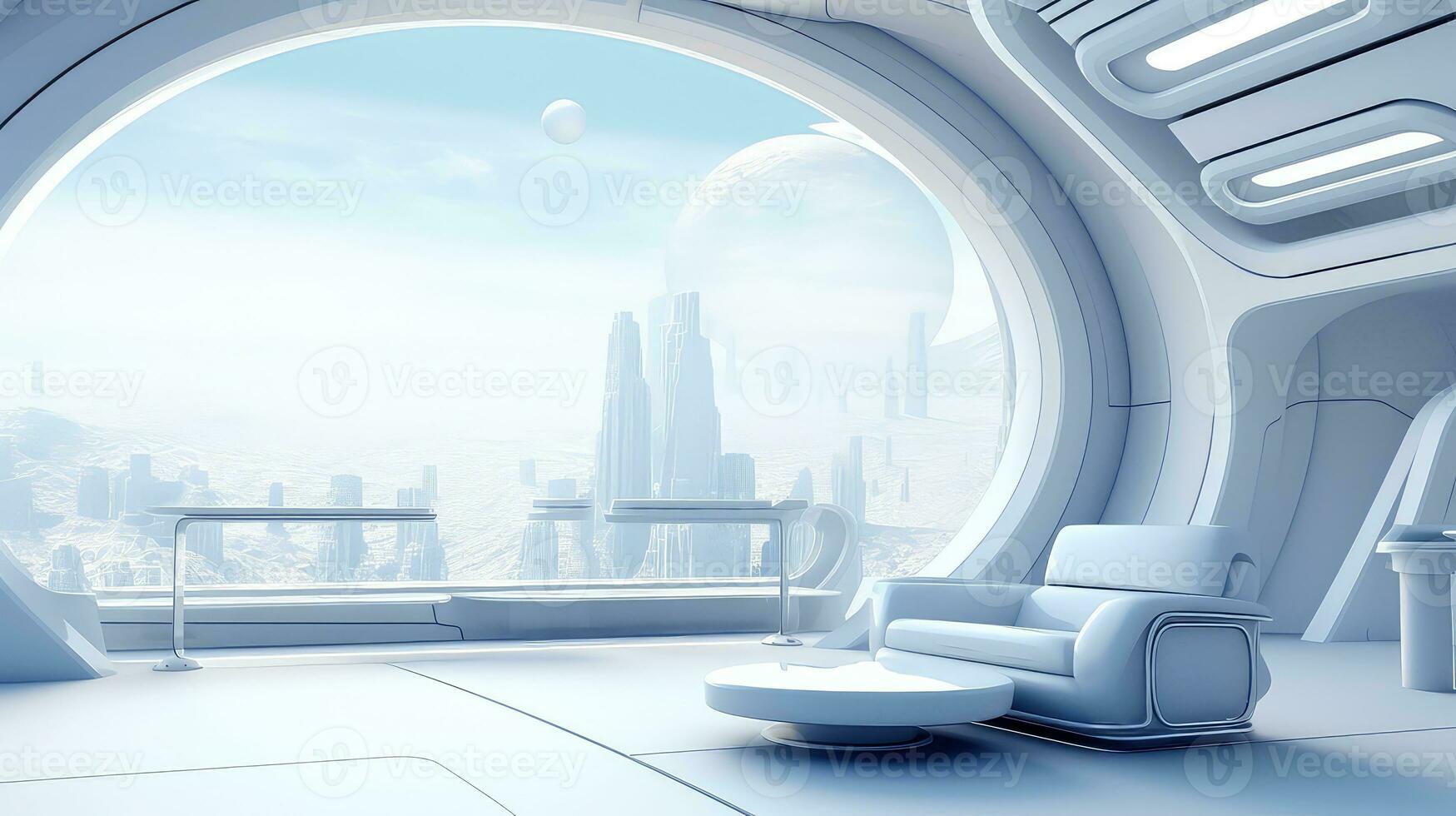 Edge of Tomorrow Advancements in Modern Futuristic Technology AI generated photo
