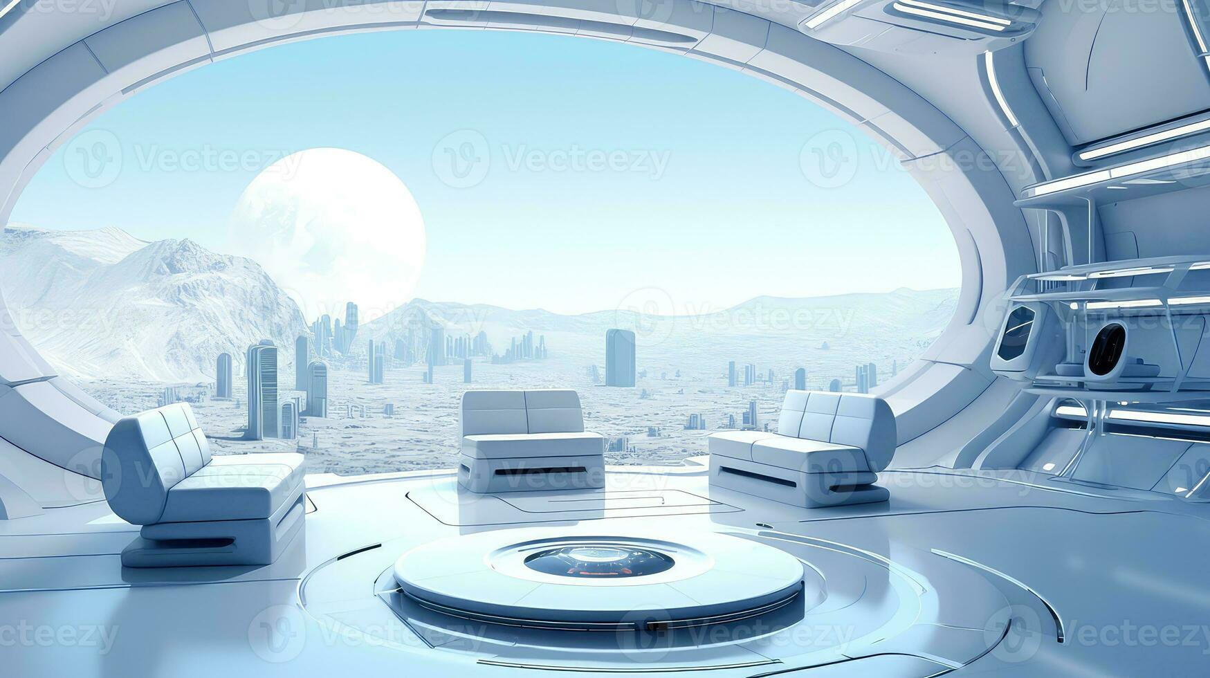 Edge of Tomorrow Advancements in Modern Futuristic Technology AI generated photo