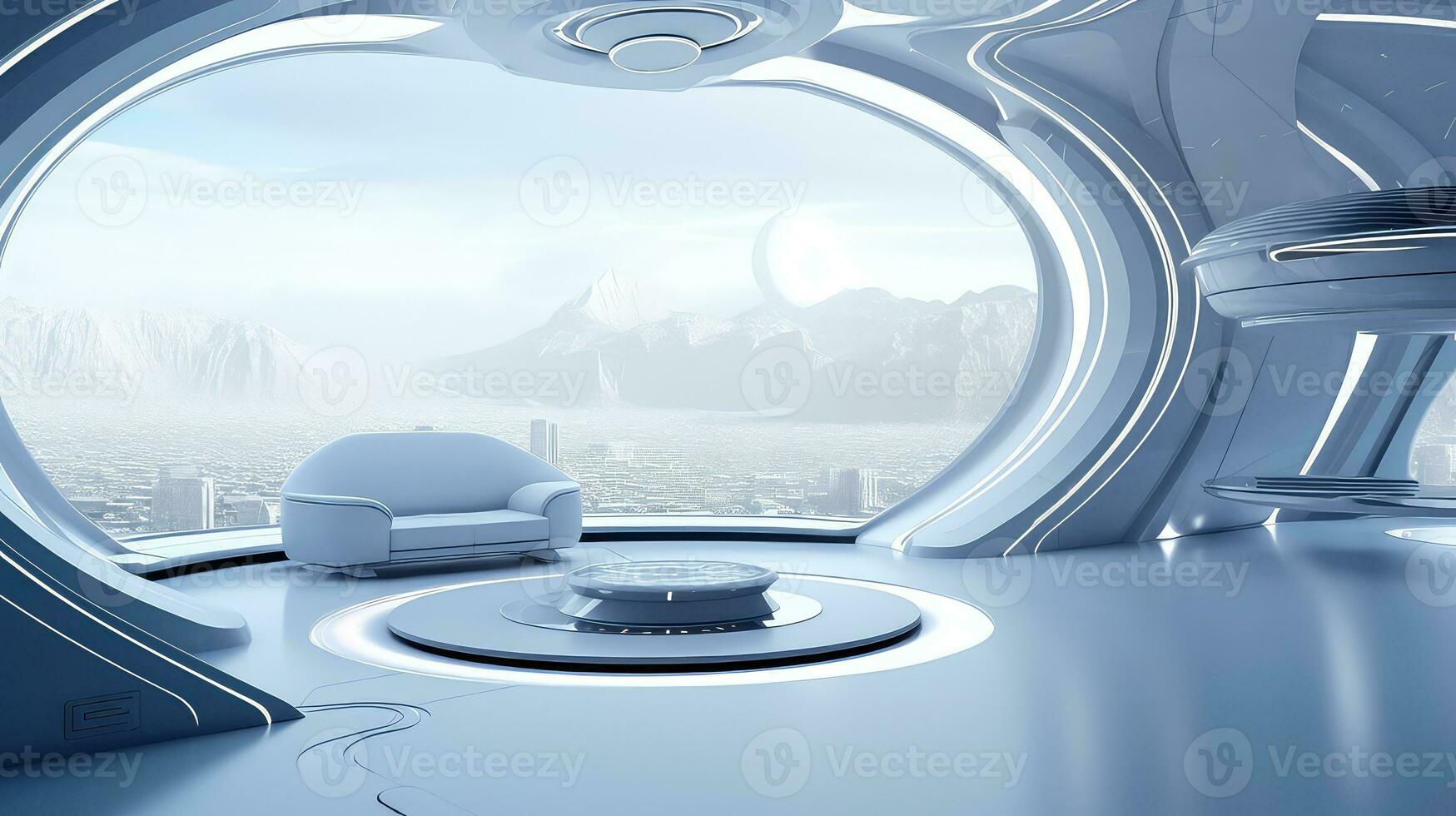 Edge of Tomorrow Advancements in Modern Futuristic Technology AI generated photo