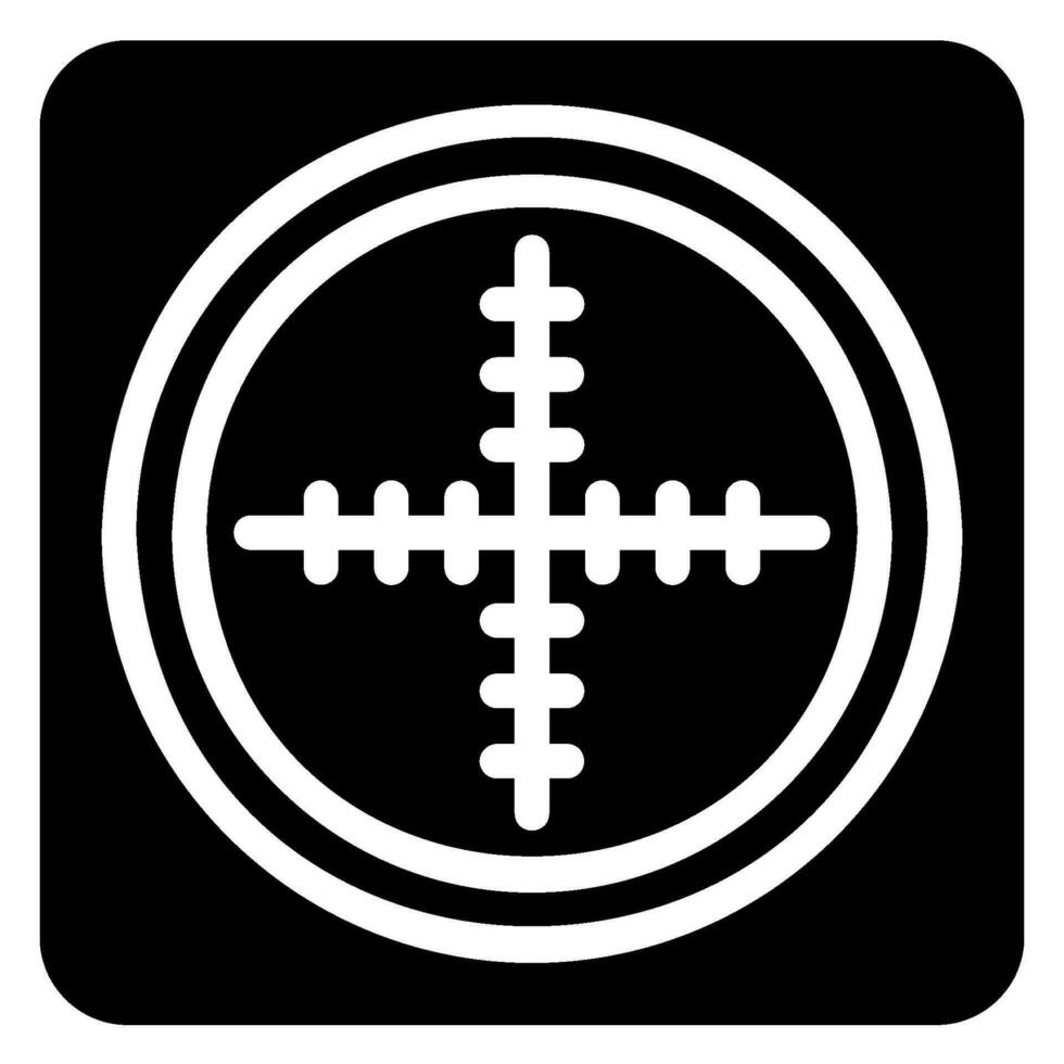 accelerometer sensor glyph icon vector