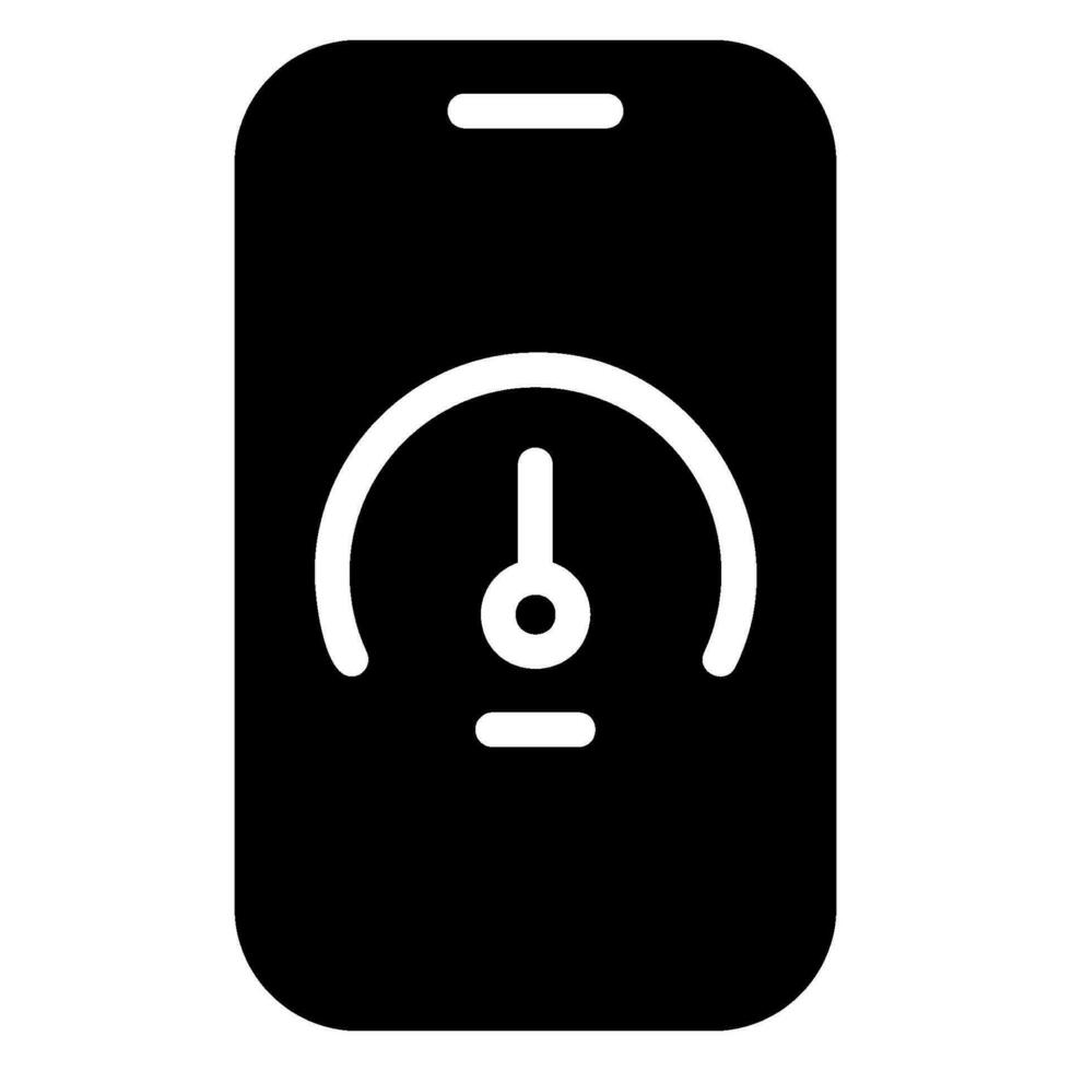 pressure sensor glyph icon vector