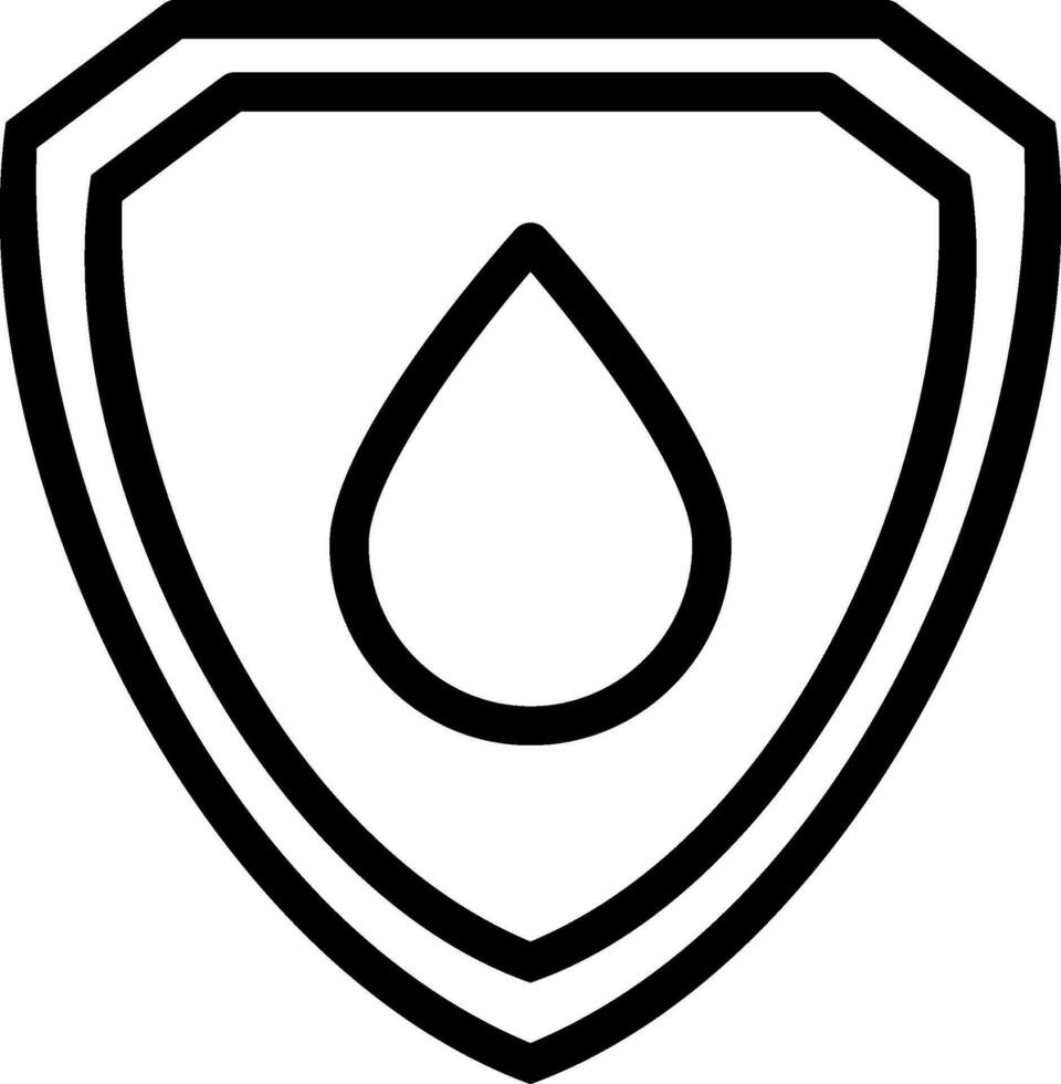 protection line icon vector