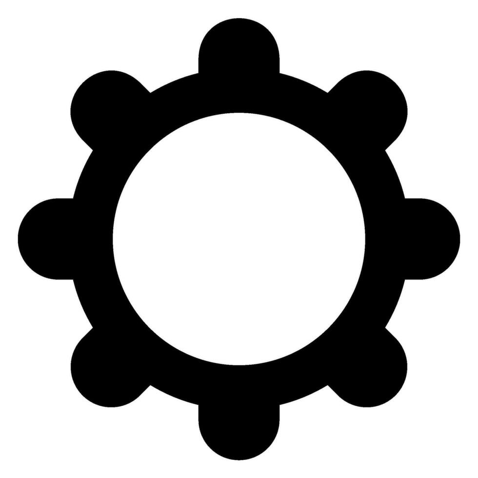 configuration glyph icon vector