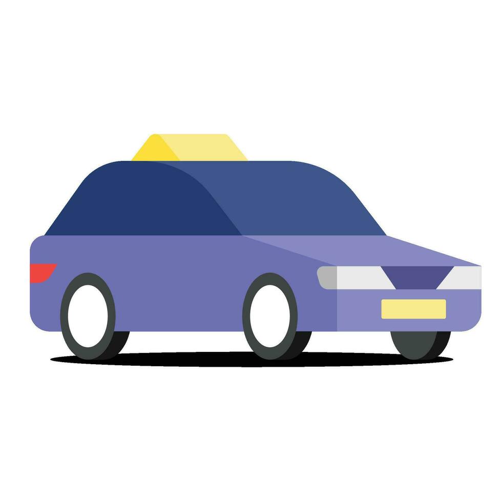 Taxi public transport vector