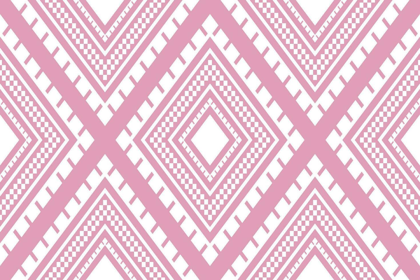 rosado tradicional étnico modelo cachemir flor ikat antecedentes resumen azteca africano indonesio indio sin costura modelo para tela impresión paño vestir alfombra cortinas y pareo de malasia vector