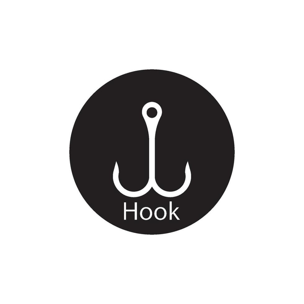 hook icon vector