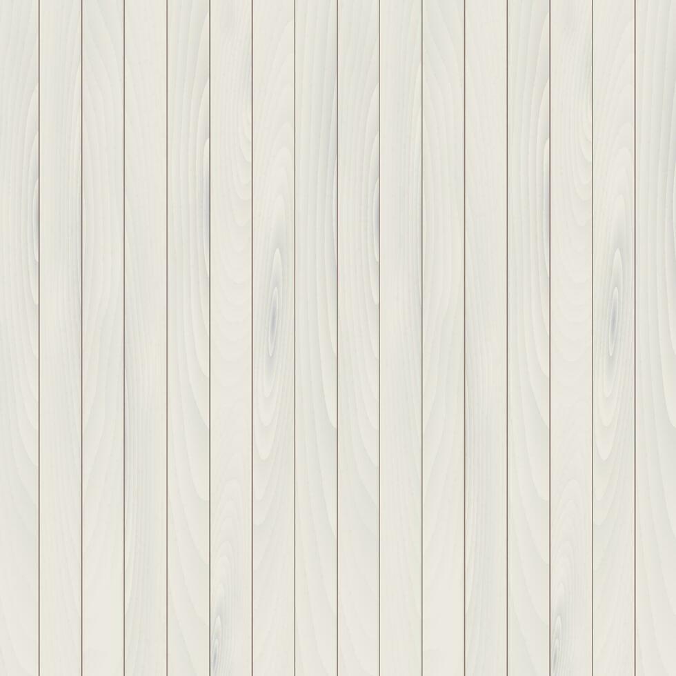 White Wooden Surface Background vector