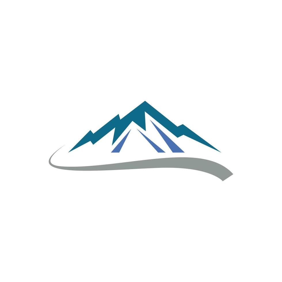 Mountain vector icon illustration design