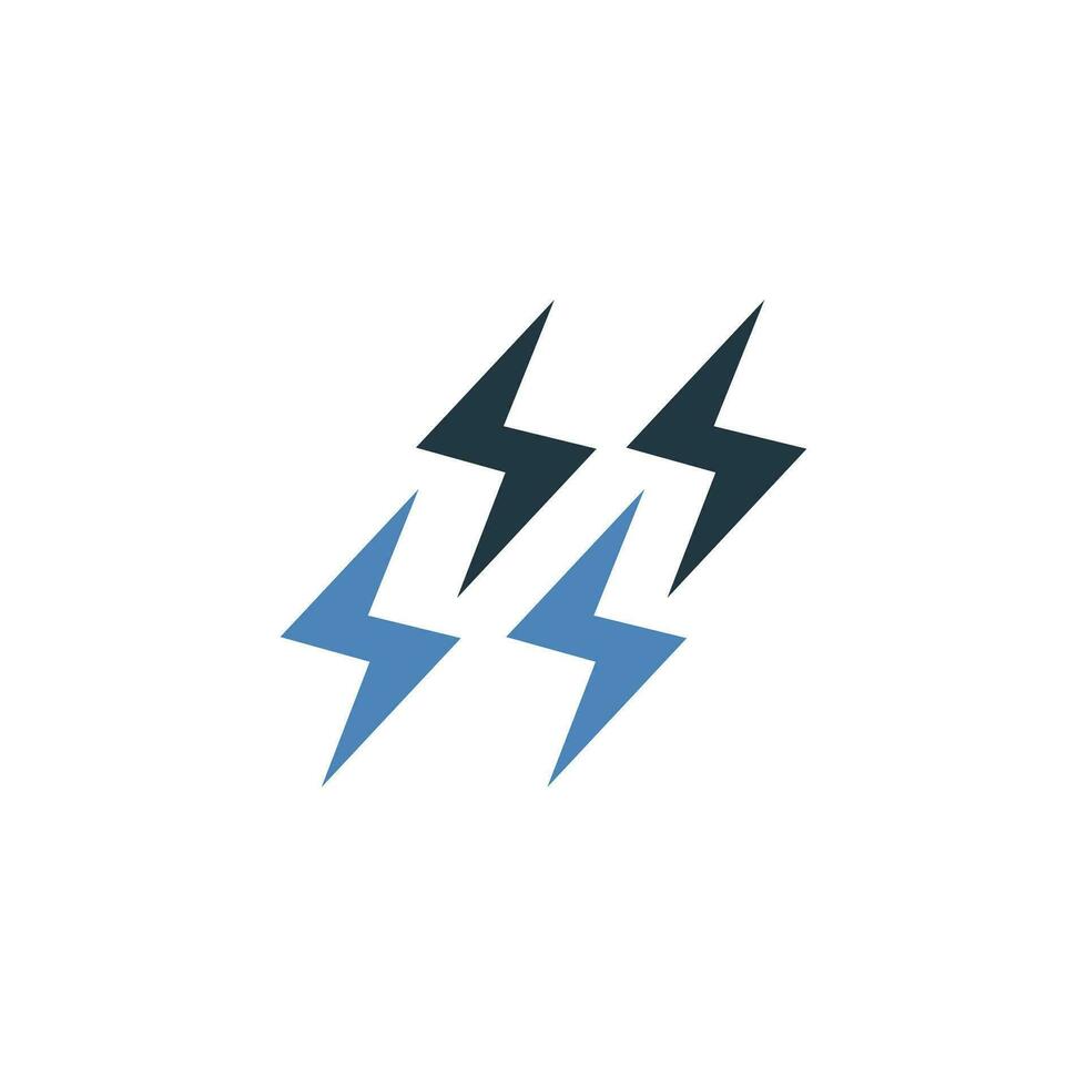 energy concept 2 colored icon. Simple blue element illustration. vector