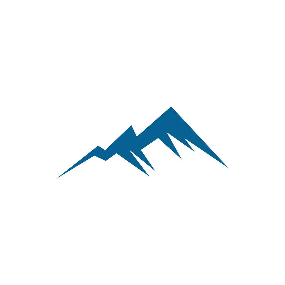 Mountain icon Logo Template Vector illustration design