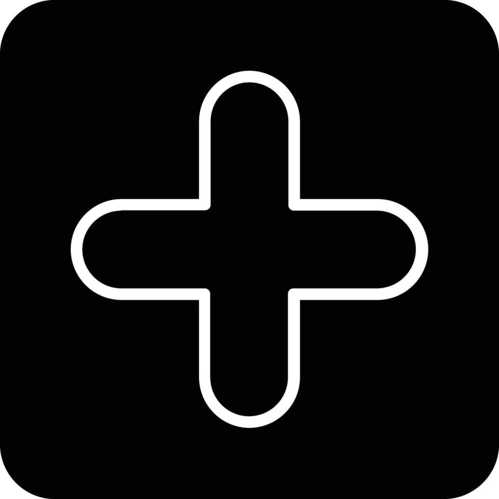 Add Glyph Icon vector