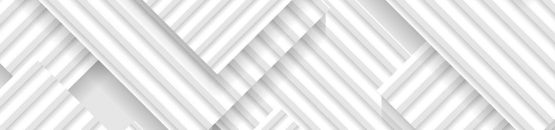 Abstract minimal background with grey and white stripes vector