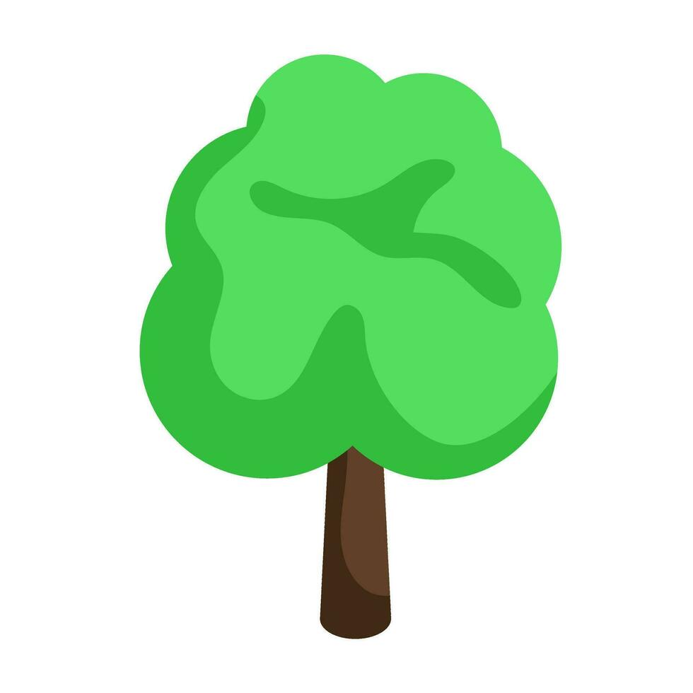 Green technology element isometric icon. vector