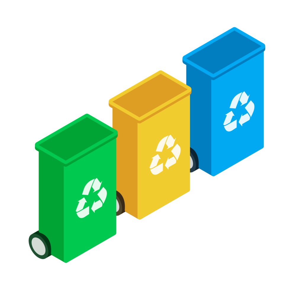 Green technology element isometric icon. png