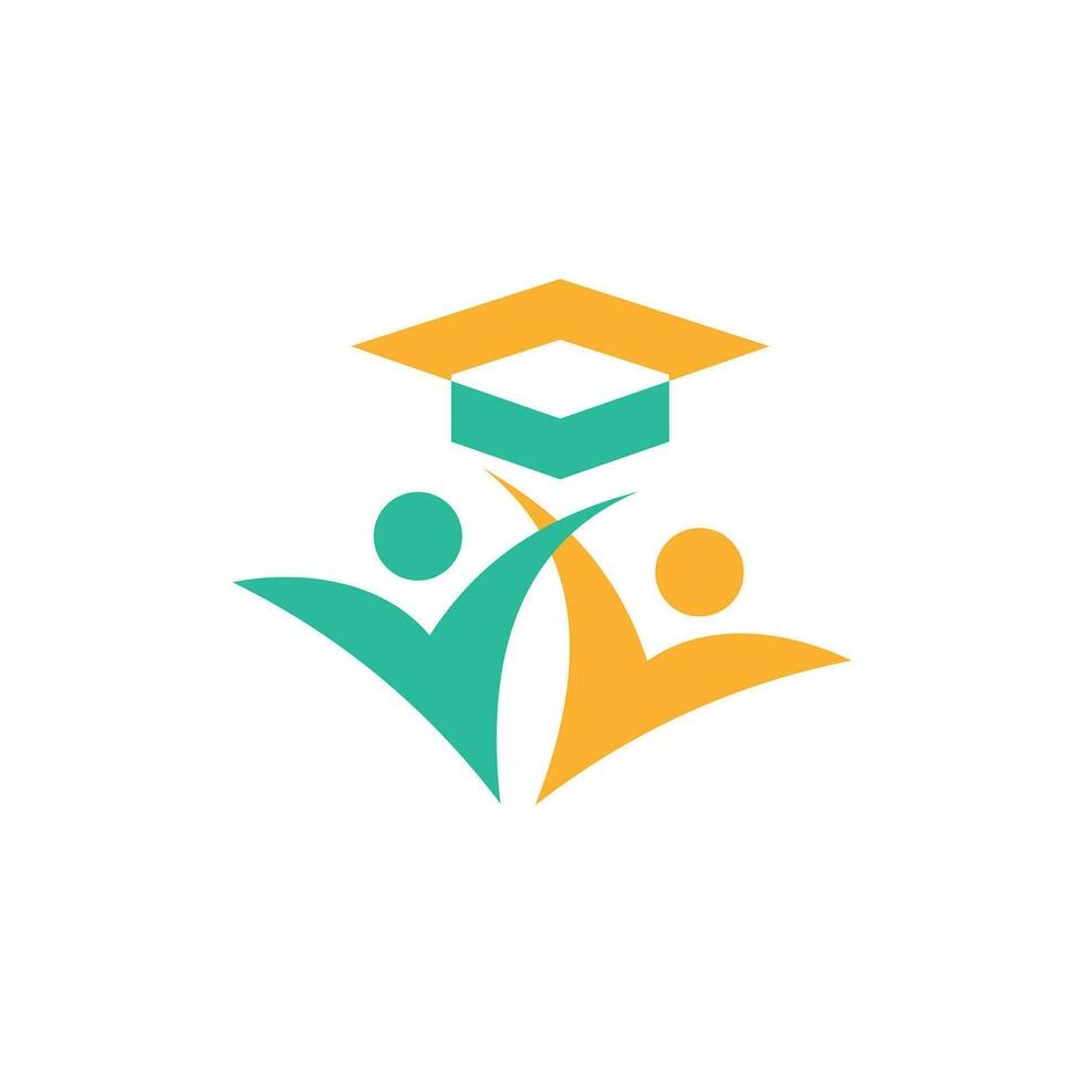 Education logo design element vector with creative concept