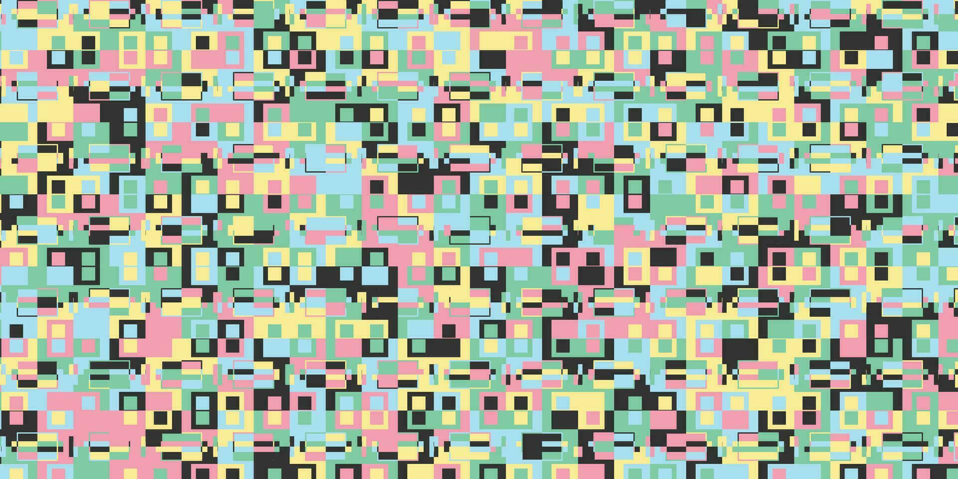 Error Background. Abstract glitch background. Pixel noise error. Damaged screen.Signal Error. vector