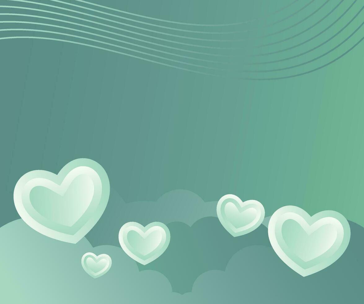 free space area love background, with beautiful heart icons. vector for banner, flyer, poster, greeting card, social media.