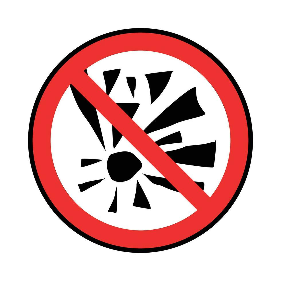 flammable material warning vector. illustration in isolation on a white background. vector