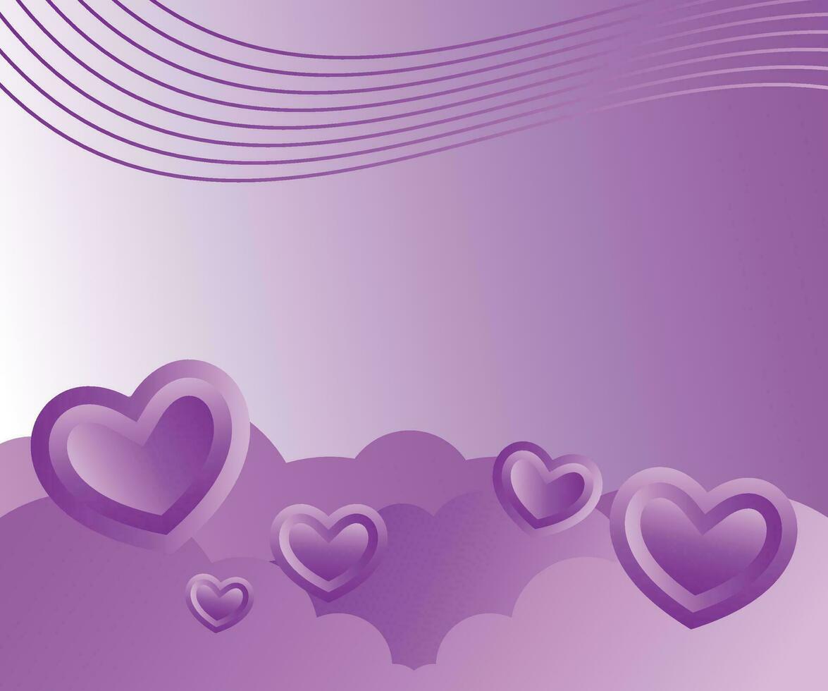 free space area love background, with beautiful heart icons. vector for banner, flyer, poster, greeting card, social media.