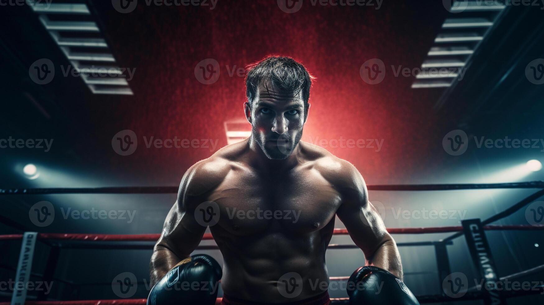 Underneath the Boxing Ring Lights - A Story of Strength and Determinity photo