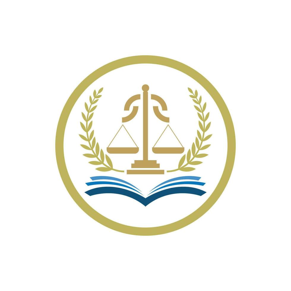law logo and symbol vector