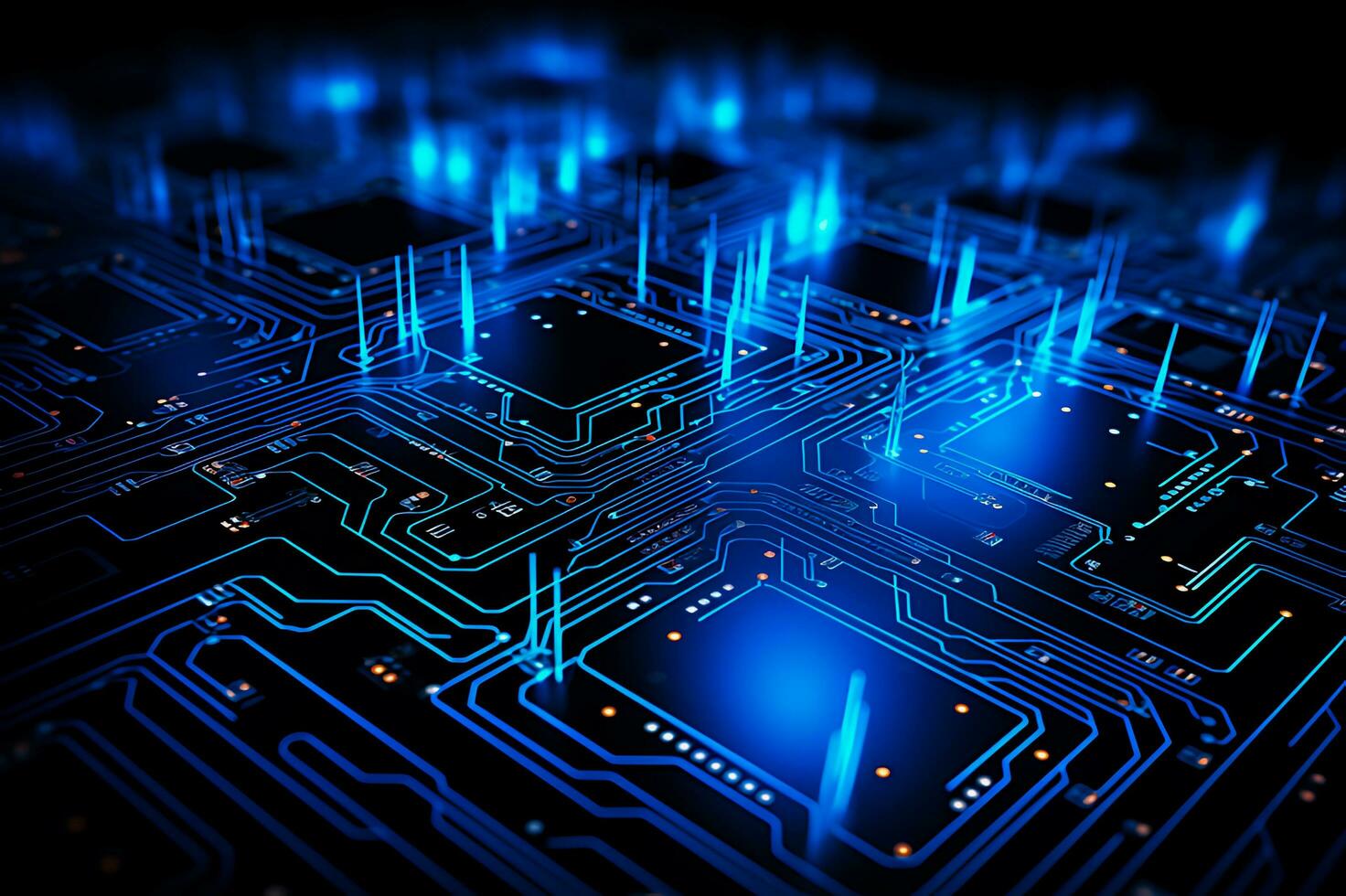 Abstract pattern from technology  background photo