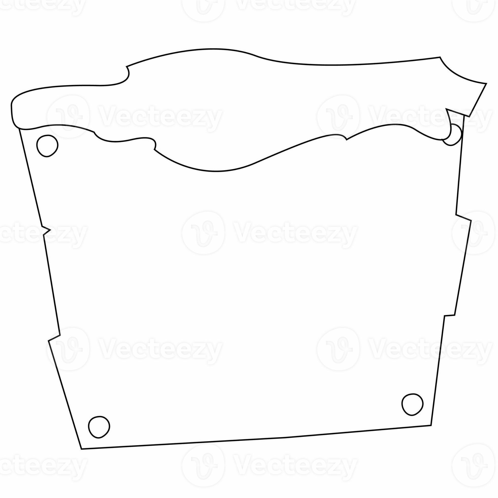 Notice board in the snow for decoration. 28560075 Stock Photo at Vecteezy