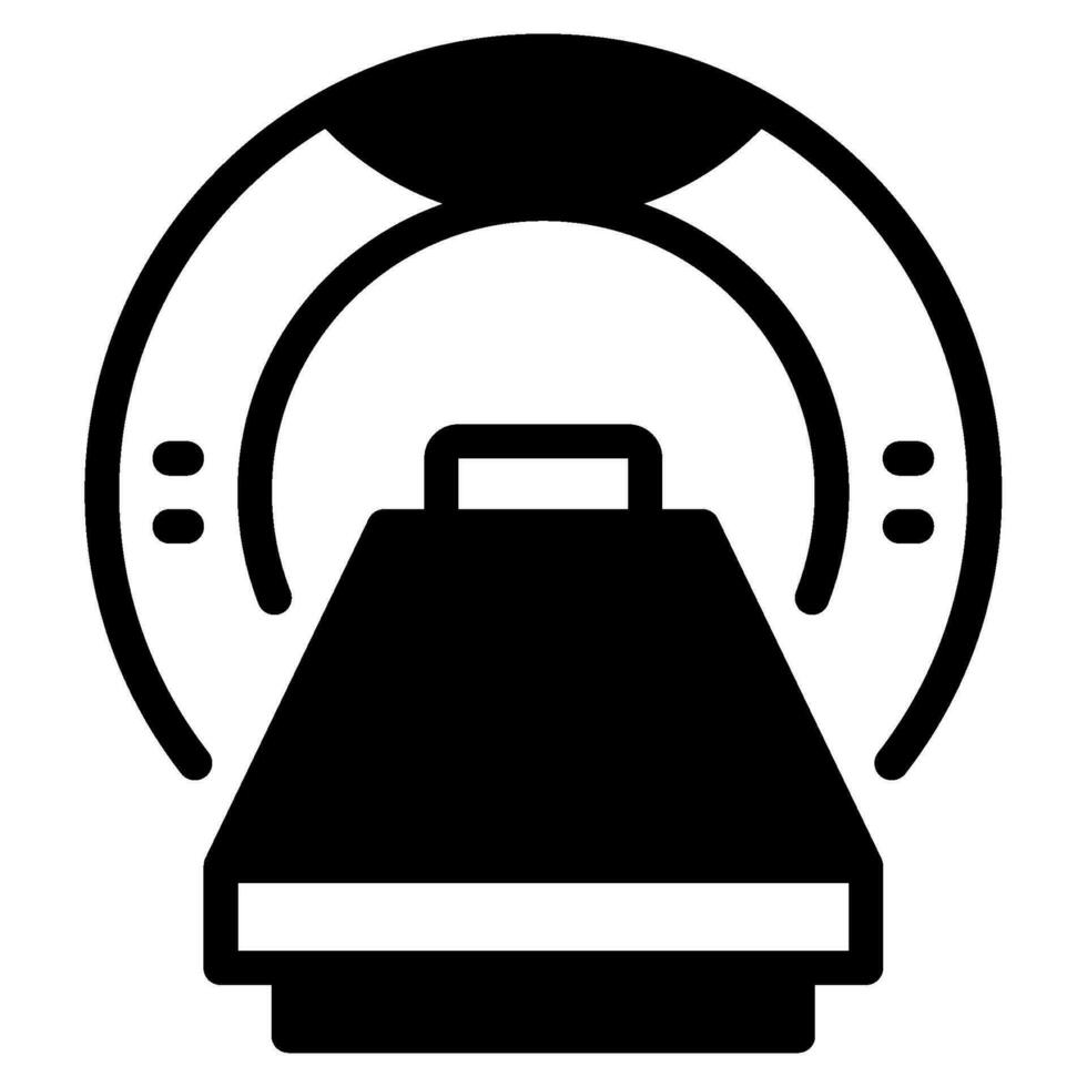 X ray Machine Icon illustration, for web, app, infographic, etc vector