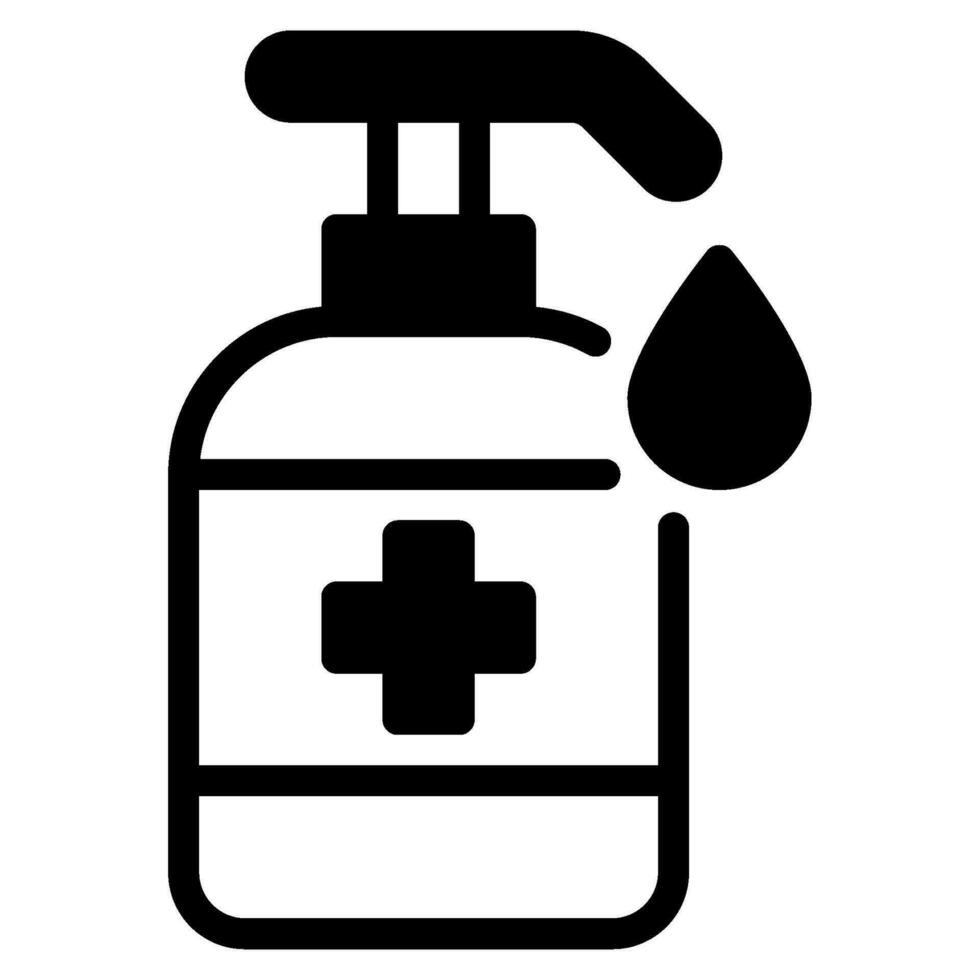 Hand Sanitizer Icon illustration, for web, app, infographic, etc vector