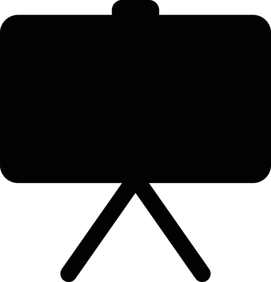 Blackboard icon vector isolated on white background . School chalk board icon