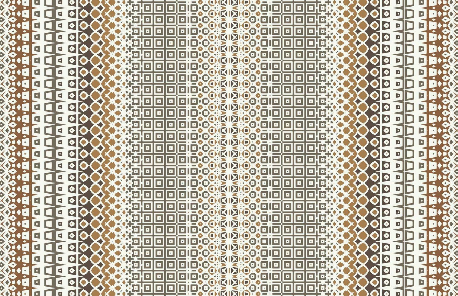 Seamless geometric colorful fabric pattern vector
