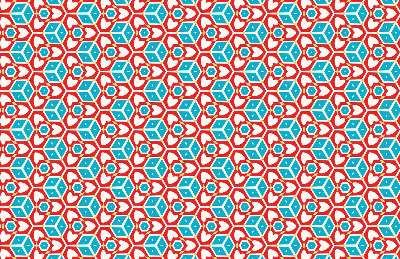 Colorful seamless fabric pattern vector