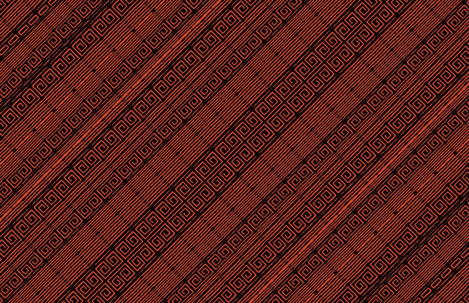 Tribal seamless brown fabric pattern vector
