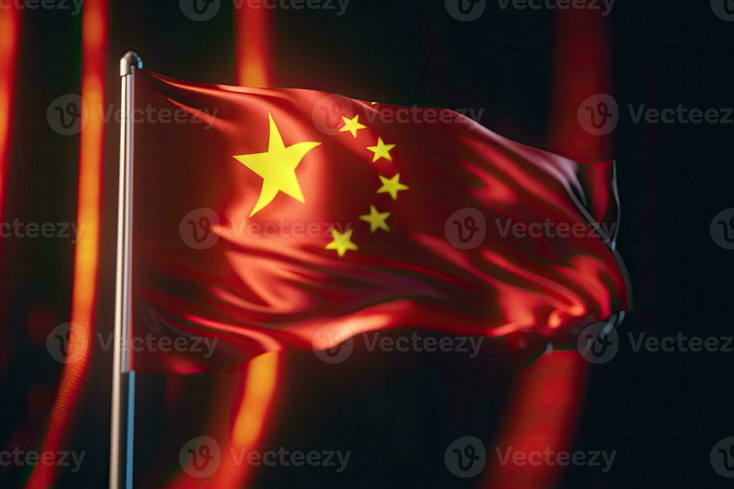 3d Minimalist China Flag Bokeh Background Generative Ai 28560335 Stock 3d Minimalist China Flag Bokeh Background Generative Ai 28560335 Stock