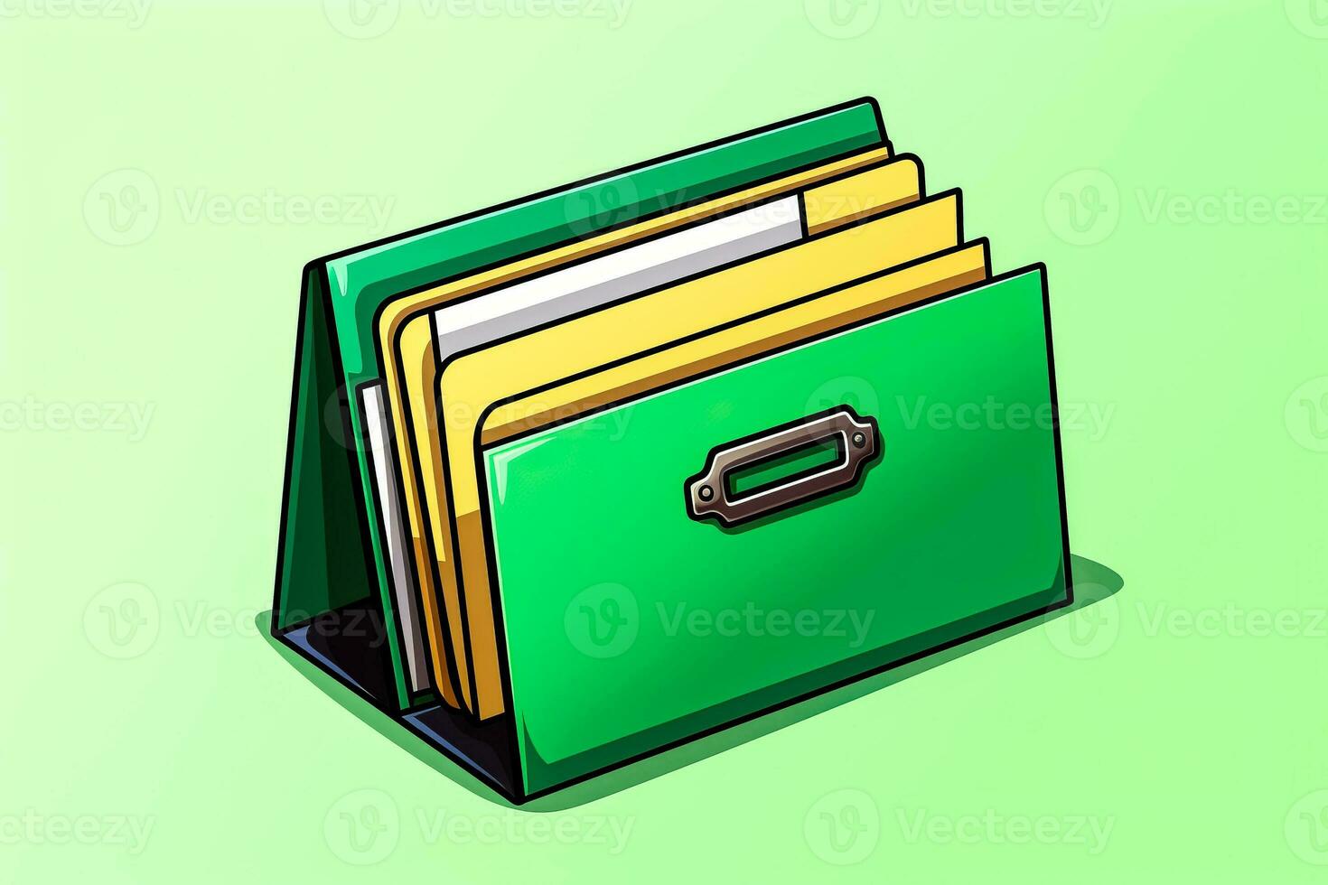 A computer icon is a small image that represents a file folder or program photo