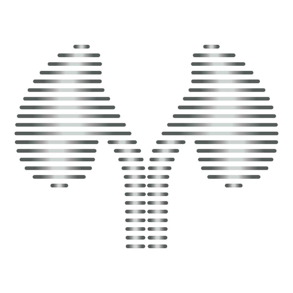 Line shape kidney logo vector
