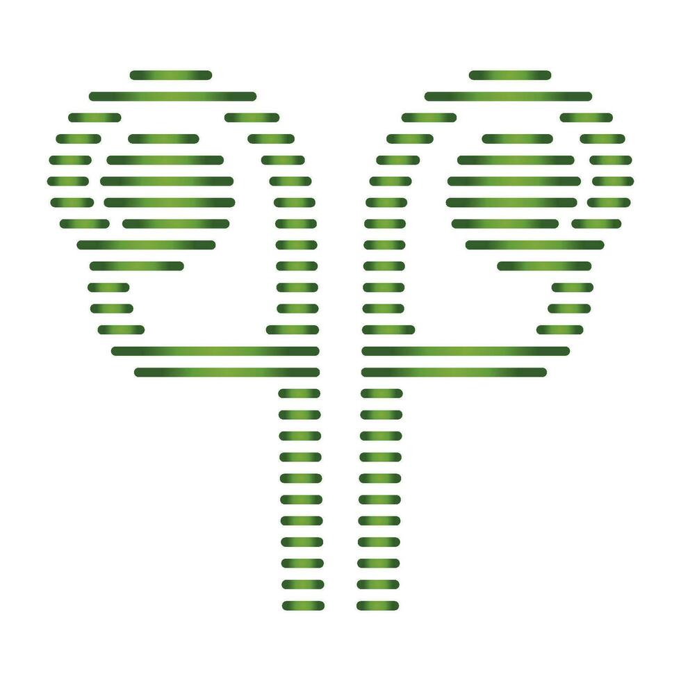 Line shape kidney logo vector