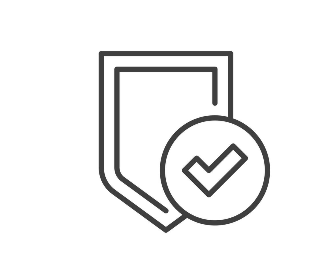 Good icon vector. Business success sign. Best quality symbol of correct, verified, certificate, approval, accepted, confirm, check mark. vector