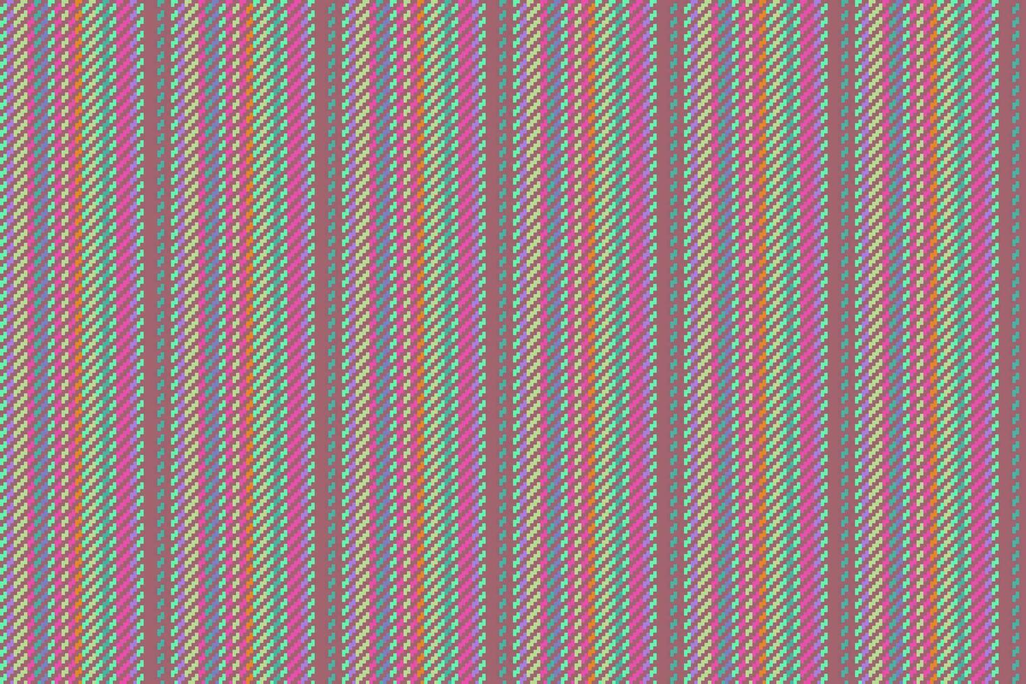 Vertical background stripe of pattern texture lines with a seamless textile fabric vector. vector